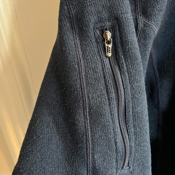 Patagonia Better Sweater Navy Full Zip -No Size Tag- Fits like a MNs Size LG - Picture 6 of 9